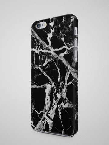 Black Marble iPhone Case Marble