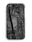 Black & White Old Wood iPhone Case