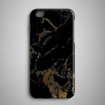 Golden Black Marble iPhone Case