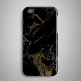 Golden Black Marble iPhone Case